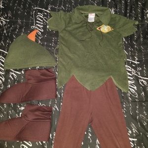 Peter pan kids costume